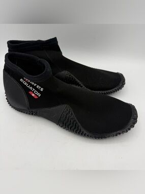 Mares Equator 2 Boots Men’s Dive Wear Snorkel Water Shoes Size 8 Black neoprene